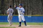 Baseball vs Suffolk  Wheaton College Baseball vs Suffolk University. - (Photo by Keith Nordstrom) : Wheaton, baseball